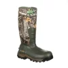 Rocky Boots Rocky Mens Realtree Edge Rubber 1200G WP Sport Hunting Boots