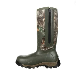 Rocky Boots Rocky Mens Realtree Edge Rubber 1200G WP Sport Hunting Boots -Fashion Footwear Shop RKS0382 instep profile
