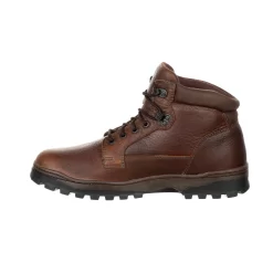 Rocky Boots Rocky Mens Brown Leather Outback GTX Hunting Boots -Fashion Footwear Shop RKS0389 instep profile