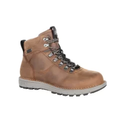 Rocky Boots Rocky Mens Brown Leather Legacy 32 WP Outdoor Hiking Boots