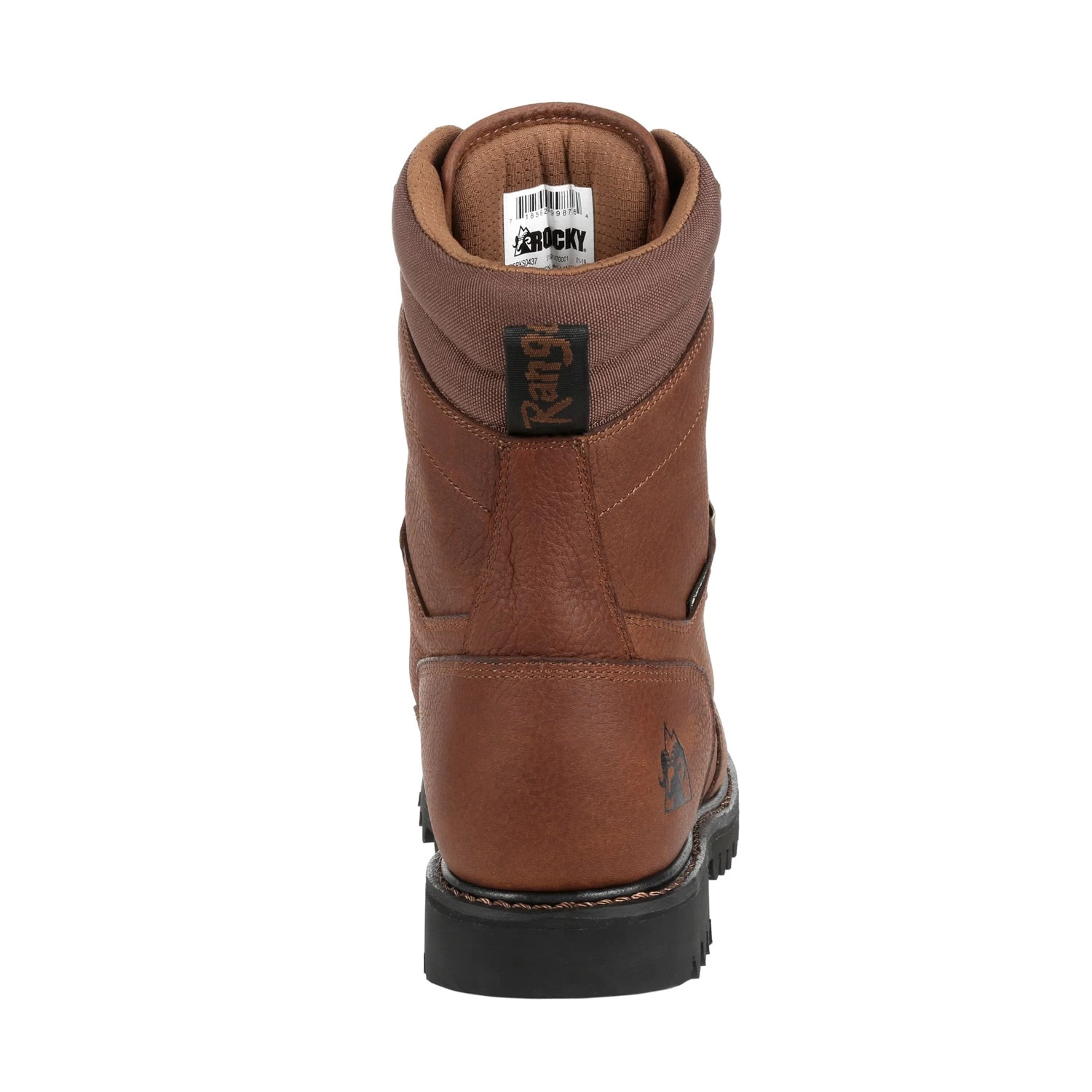 Rocky Boots Rocky Mens Brown Leather Ranger WP Outdoor Hiking Boots 2 Rocky Boots Rocky Mens Brown Leather Ranger WP Outdoor Hiking Boots - Image 2