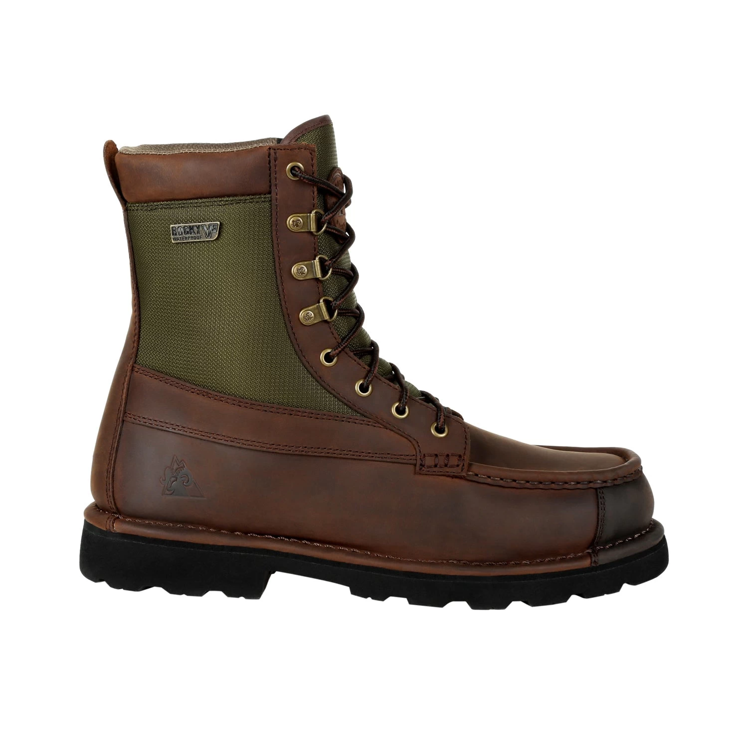 Rocky Boots Rocky Mens Brown Leather Upland WP Outdoor Hunting Boots 7 Rocky Boots Rocky Mens Brown Leather Upland WP Outdoor Hunting Boots - Image 7