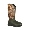 Rocky Boots Rocky Mens Realtree Xtra Neoprene Core WP 1000G Outdoor Hunting Boots