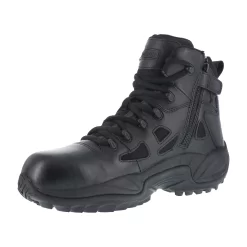 Reebok Mens Black Leather 6in Tactical Boots Rapid Response RB Comp Toe 5.5 M -Fashion Footwear Shop Reebok RB8674 RB864 Rapid Response RB 03 c75acad5 60c0 4a03 9752 a92d51e28553