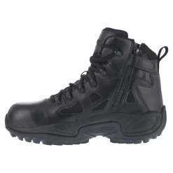 Reebok Mens Black Leather 6in Tactical Boots Rapid Response RB Comp Toe 5.5 M -Fashion Footwear Shop Reebok RB8674 RB864 Rapid Response RB 04 28079a33 f5a9 48fa af63 065ef21a35e2