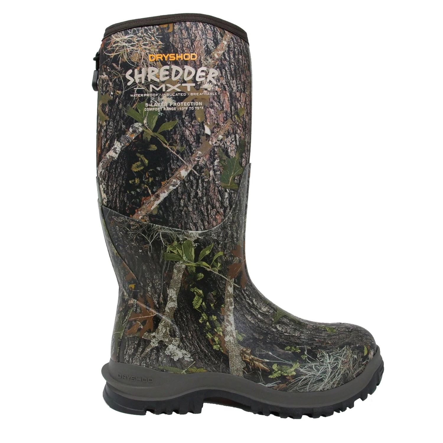 Dryshod Mens Shredder MXT Camo Rubber Hunting Boots 2 Dryshod Mens Shredder MXT Camo Rubber Hunting Boots - Image 2