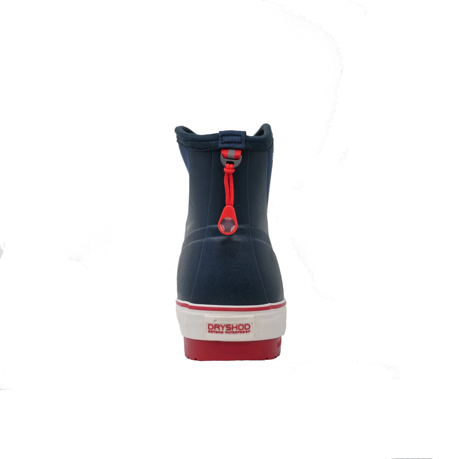 Dryshod Mens Slipknot Ankle-Hi Deck Navy/Red Rubber Boat Boots 6 Dryshod Mens Slipknot Ankle-Hi Deck Navy/Red Rubber Boat Boots - Image 6