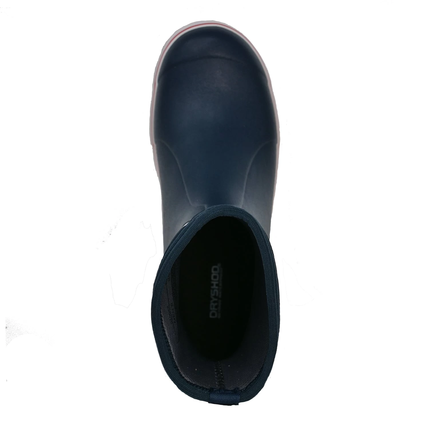 Dryshod Mens Slipknot Ankle-Hi Deck Navy/Red Rubber Boat Boots 8 Dryshod Mens Slipknot Ankle-Hi Deck Navy/Red Rubber Boat Boots - Image 8