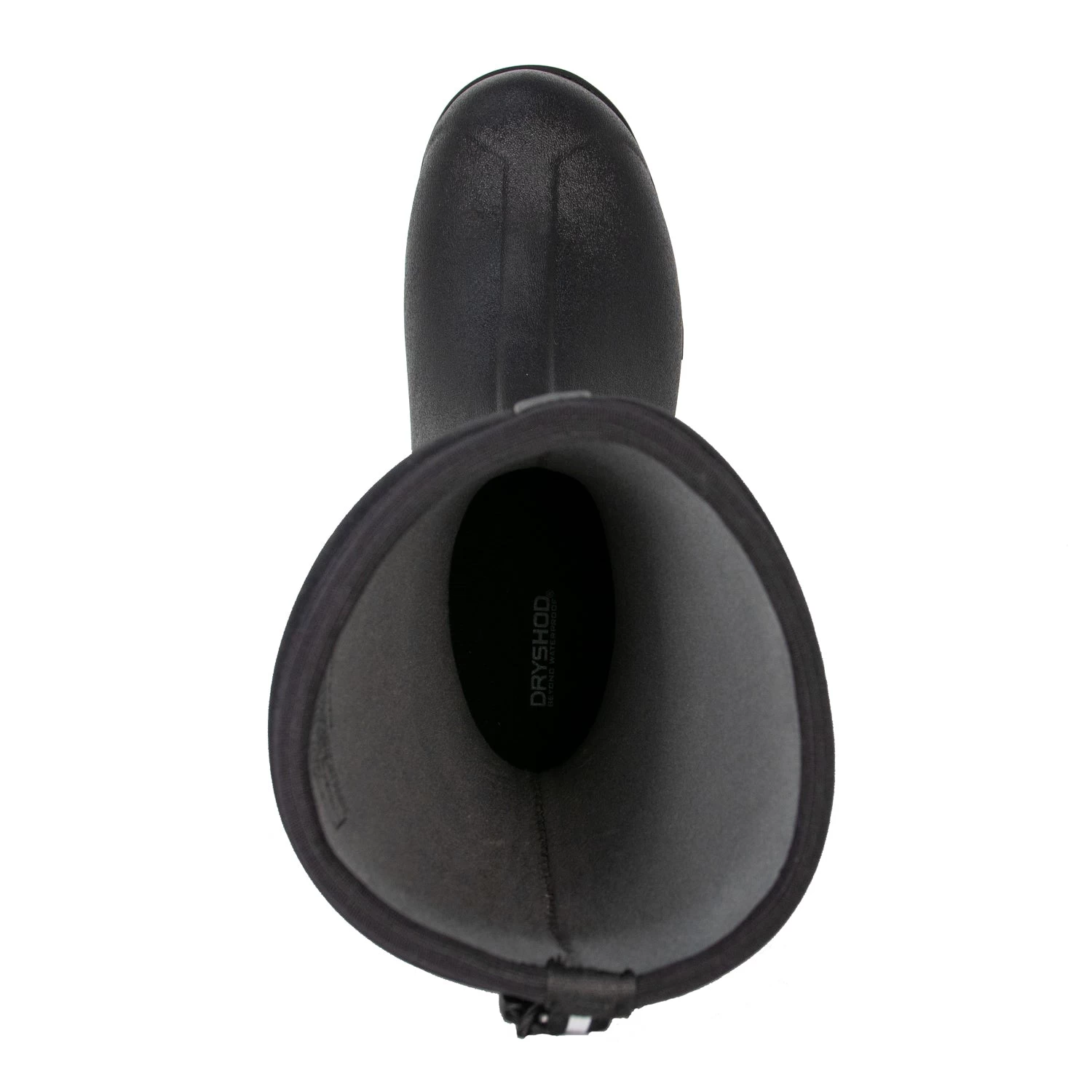 Dryshod Mens Steadyeti Arctic Grip Mid Black/Grey Rubber Snow Boots 7 Dryshod Mens Steadyeti Arctic Grip Mid Black/Grey Rubber Snow Boots - Image 7