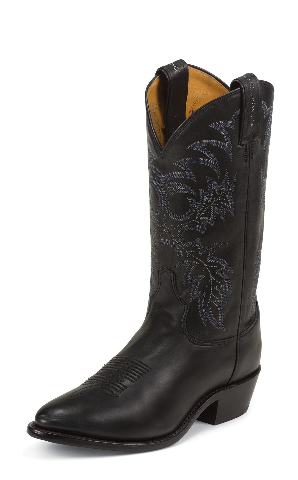 Tony Lama Mens Black Stallion Leather 12in USA Western Boots 1 Tony Lama Mens Black Stallion Leather 12in USA Western Boots