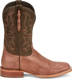 Tony Lama 11in Goat Mens Olive Cadiz Leather Cowboy Boots -Fashion Footwear Shop TNL 004 SA6104