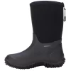 Dryshod Kids Boys Sport Tuffy Black/Grey Rubber Barn Boots