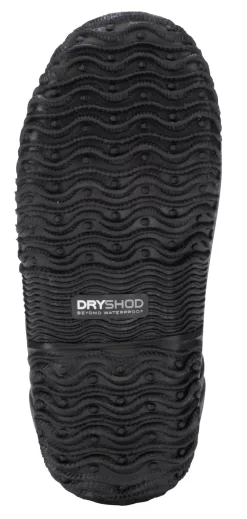 Dryshod Kids Boys Sport Tuffy Black/Grey Rubber Barn Boots -Fashion Footwear Shop TUF KD BK 007