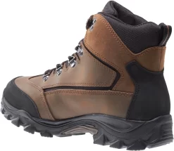 Wolverine Mens Brown/Black Leather Spencer WP Mid Hiking Boots -Fashion Footwear Shop WBSM W05103 101215 F16 225 f5fac8f8 1553 4dfa b76b 748864722ef8