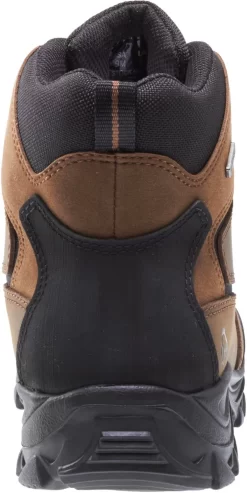 Wolverine Mens Brown/Black Leather Spencer WP Mid Hiking Boots -Fashion Footwear Shop WBSM W05103 101215 F16 270 739d7890 38aa 4278 8683 bd9e9345d3ec